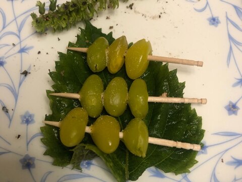 レンチンでおつまみ銀杏。No.741